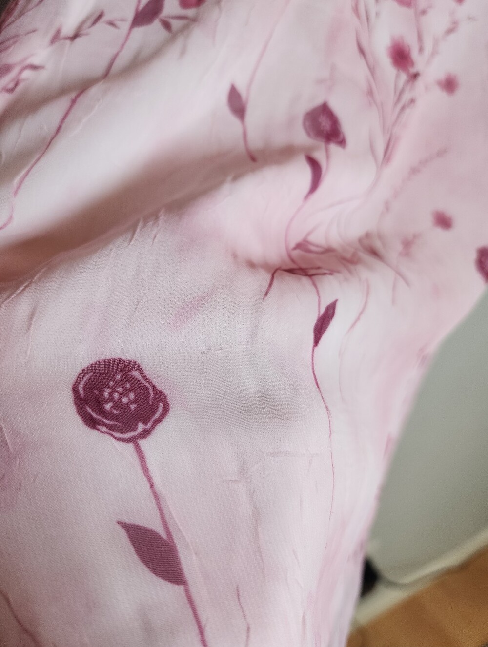 NWT Vtg 90s Y2K Byer Too! California Mini Dress Pink Purple Floral Size 7 - Picture 15 of 15